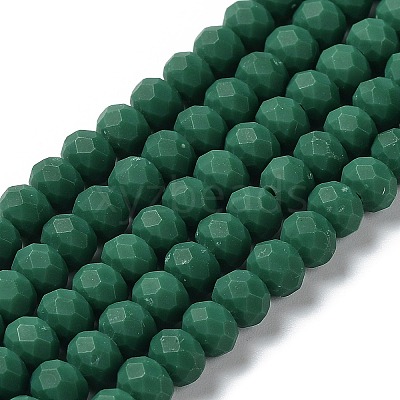 Glass Beads Strands EGLA-A034-P6mm-MD09-1