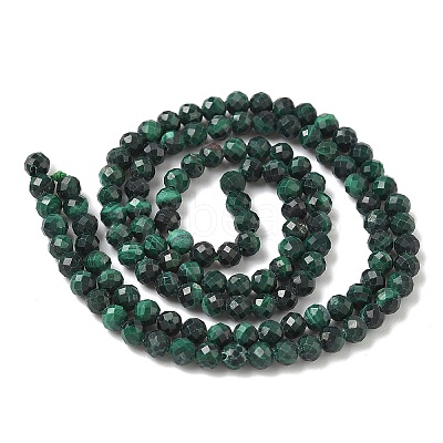 Natural Malachite Beads Strands G-D306-A02-3mm-A-1