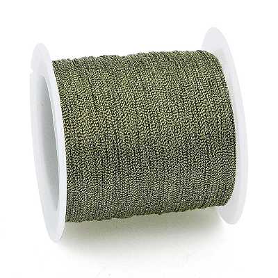 Polyester Braided Metallic Thread OCOR-I007-B-40-1