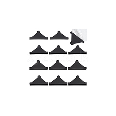 48Pcs 4 Styles Triangle Plastic Furniture Corner Guards AJEW-BC0007-83A-1