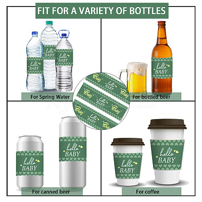 Bottle Label Adhesive Stickers DIY-WH0520-011-1