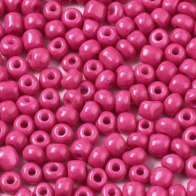6/0 Glass Seed Beads SEED-S058-A-F421-1
