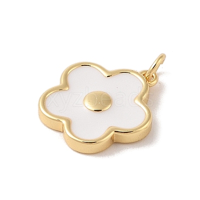 Rack Plating Brass Enamel Pendants KK-Z047-02C-RS-1