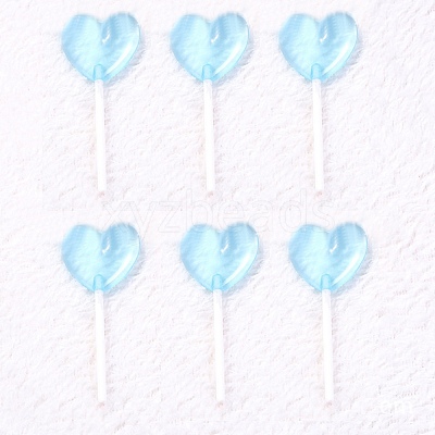 Resin Cabochons RESI-WH0025-14E-1