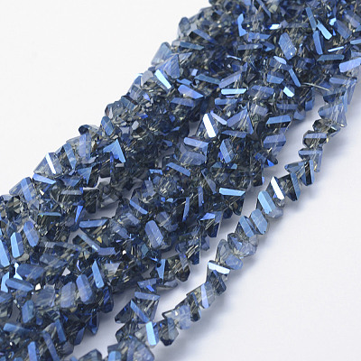Electroplate Glass Beads Strands LS-EGLA-J143-A-FR01-1