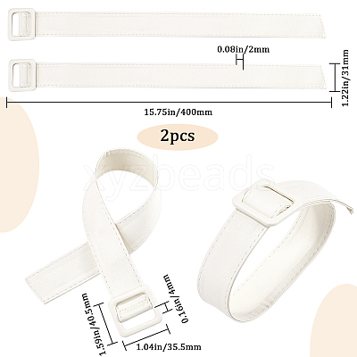 Imitation Leather Cord Bracelet AJEW-WH0166-71A-02-1