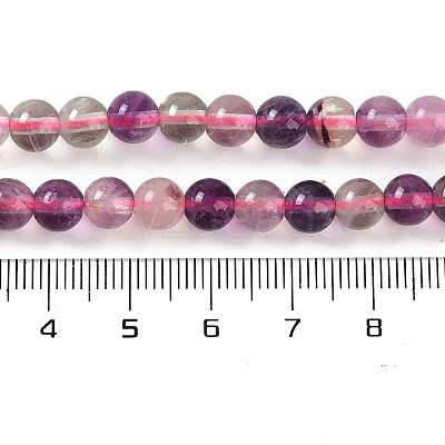 Natural Fluorite Beads Strands G-P530-B09-02-1