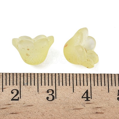 Frosted Glass Bead Cap FGLA-C001-01H-1