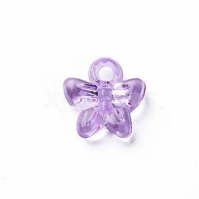 Transparent Acrylic Pendants MACR-N013-044-1