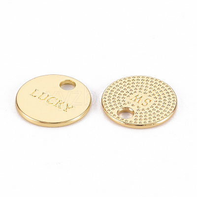 Rack Plating Alloy Charms PALLOY-N155-87-RS-1