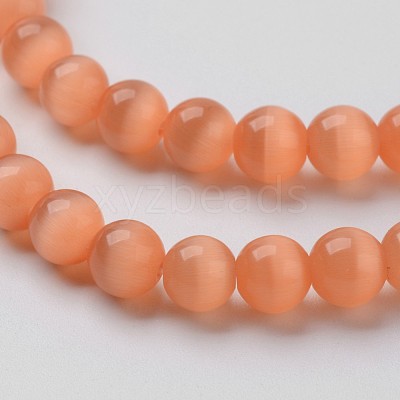 Cat Eye Beads X-CER8mm55-1