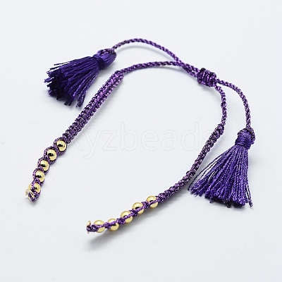 Braided Nylon Cord for DIY Bracelet Making MAK-K013-E02-1