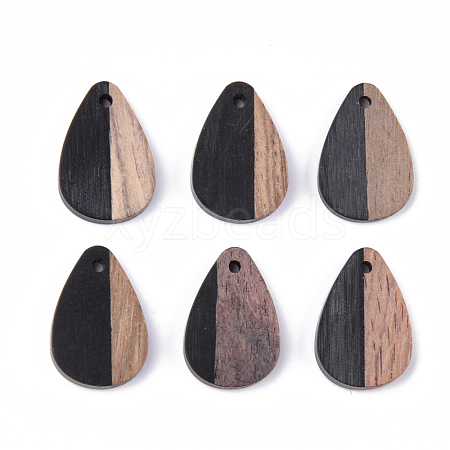 Resin & Wood Pendants X-RESI-S358-14-1