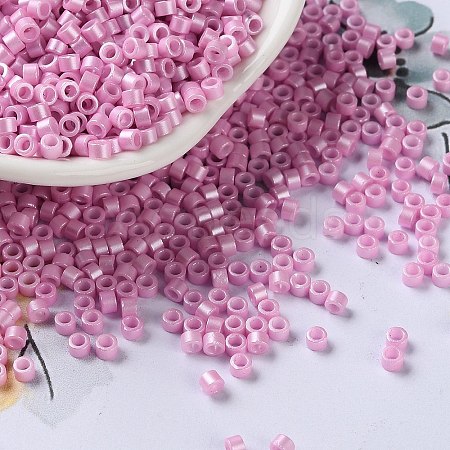 Baking Paint Glass Seed Beads SEED-S042-15A-04-1