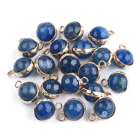 Natural Agate Pendants G-S344-33A-1