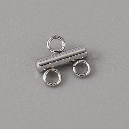 201 Stainless Steel Chandelier Component Links STAS-WH0043-06A-P-1-1