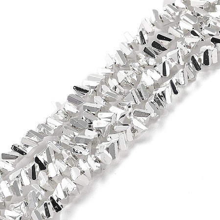 Electroplate Glass Beads Strands LS-EGLA-D030-16A-06-1