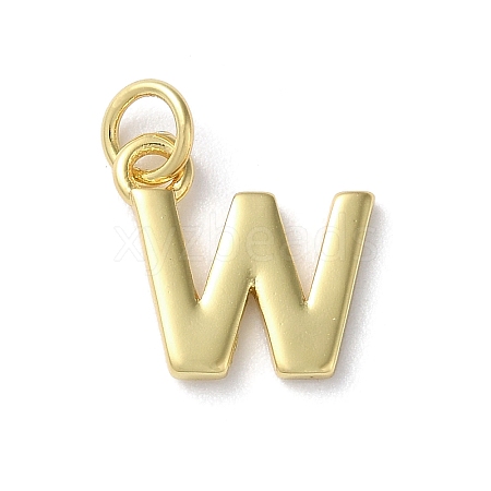 Rack Plating Brass Charms KK-P245-06G-W-1