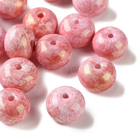 Baking Paint Opaque Glass Beads GL-CBAF5F7-01A-1