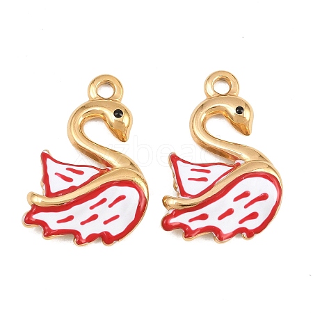 304 Stainless Steel Enamel Pendants STAS-G398-20G-02-1
