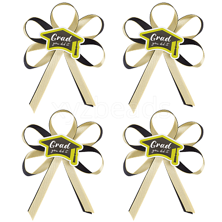 4Pcs Polyester Brooches JEWB-PH01287-1
