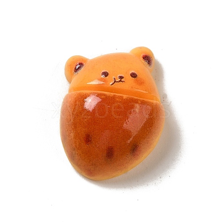 Opaque Resin Imitation Food Decoden Cabochons X-CRES-A058-01C-1