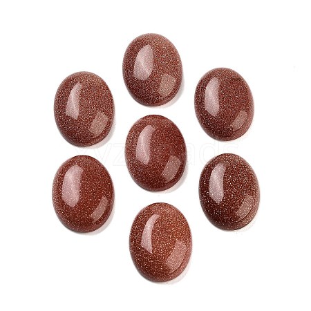 Synthetic Goldstone Cabochons G-G108-02B-1