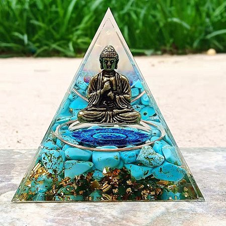 Orgonite Pyramid Resin Energy Generators PW-WG2214D-02-1