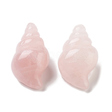 Natural Rose Quartz Carved Figurines DJEW-L023-H01-1