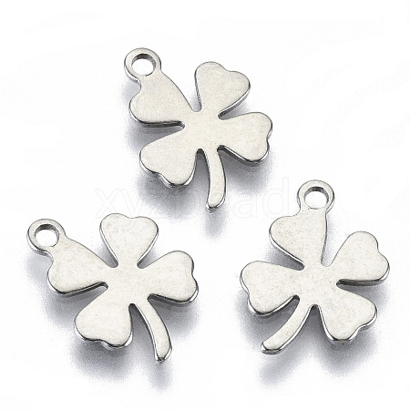 Non-Tarnish 201 Stainless Steel Charms STAS-R116-018-1