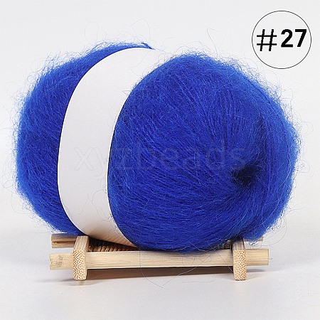 25g Angora Mohair Wool & Acrylic Fiber Knitting Yarn PW22070108043-1