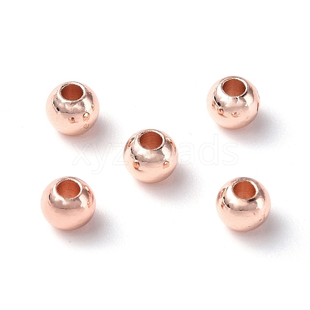 Brass Beads KK-E070-01H-RG-RS-1