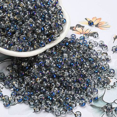 Iris Glass Seed Beads SEED-Z001-C-D06-1