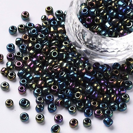 6/0 Glass Seed Beads SEED-US0003-4mm-605-1