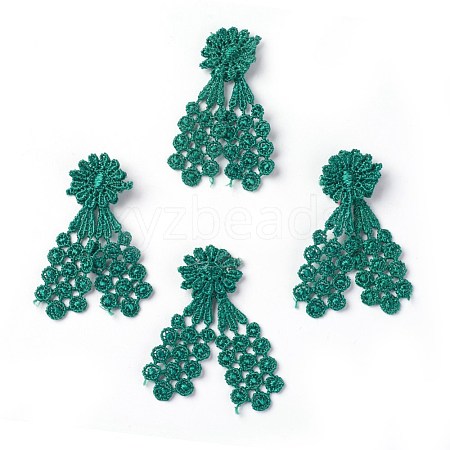 Polyester Lace Costume Accessories FIND-G013-11C-1