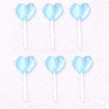 Resin Cabochons RESI-WH0025-14E-1
