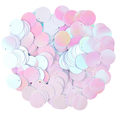 PVC Paillette/Sequin Pendants PVC-WH20005-01F-1