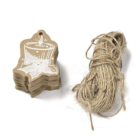 Christmas Theme Kraft Paper Gift Tags LS-CDIS-L008-A05-1