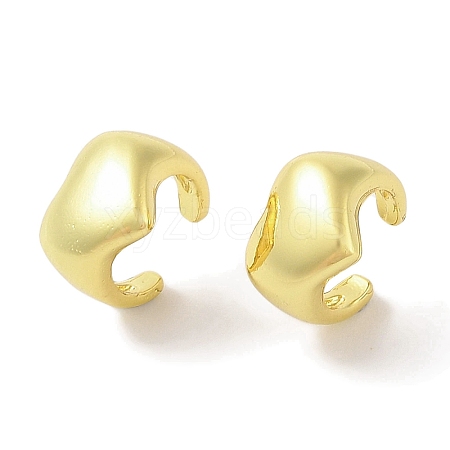 Brass Cuff Earrings for Women EJEW-I305-15G-1
