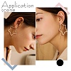 304 Stainless Steel Hoop Earrings EJEW-UN0001-39G-6