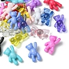 28Pcs 14 Colors Acrylic Pendants MACR-FS0001-84-2