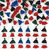 30Pcs 3 Styles Polycotton(Polyester Cotton) Tassel Pendant Decorations FIND-TA0009-07-1