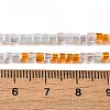 Electroplate Glass Beads Strands EGLA-F121-FR-B05-4