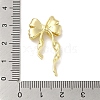 Brass Studs Earrings Findings KK-K371-24G-3