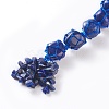 Natural Lapis Lazuli Car Hanging Decorations HJEW-O002-05-2