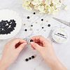 SUPERFINDINGS DIY Natural Black Agate Bracelet Making Kit DIY-FH0003-91-5