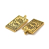 Tibetan Style Alloy Pendants TARO-PW0001-01A-G-3