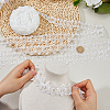 7.5Yards Polyester Lace Ribbon OCOR-DR0001-33A-3