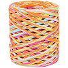 6 Colors Raffia Paper Cords OCOR-WH0063-110A-6