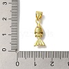 Brass Micro Pave Cubic Zirconia Pendants KK-H487-23G-01-3